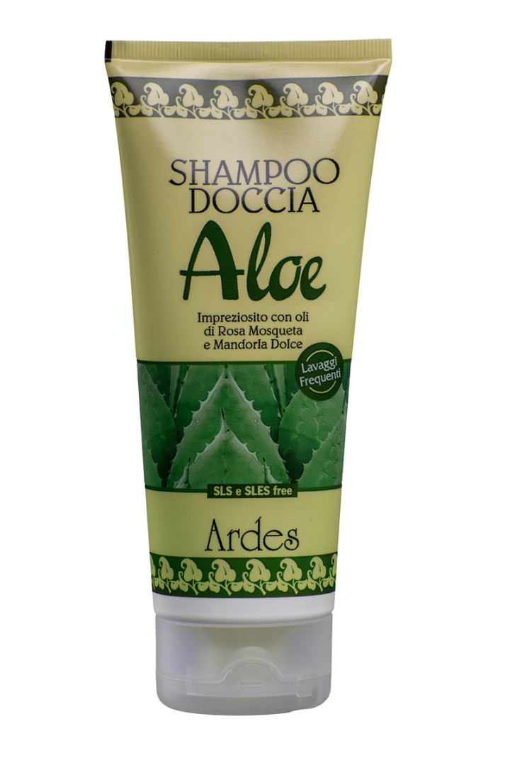 Шампунь гель алое Shampoo Doccia Aloe ARDES