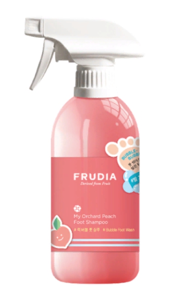 Шампунь для ног с ароматом персика Shampoo FRUDIA