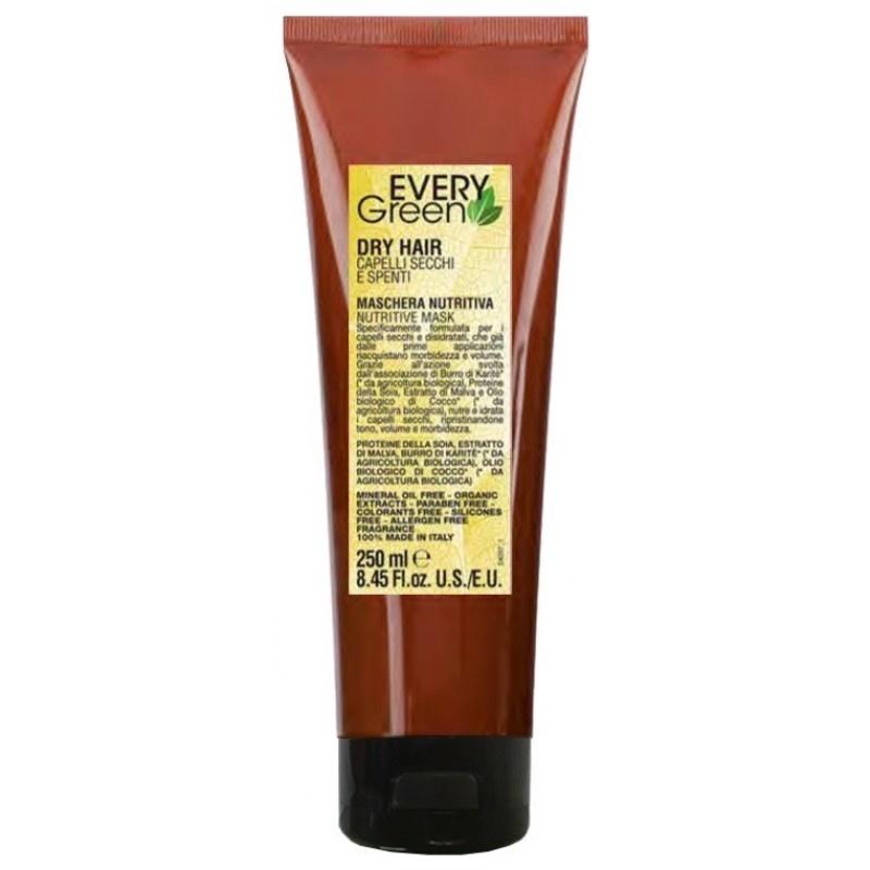 Маска для сухих волос Dry Hair Mashera Nutriente Every Green DIKSON