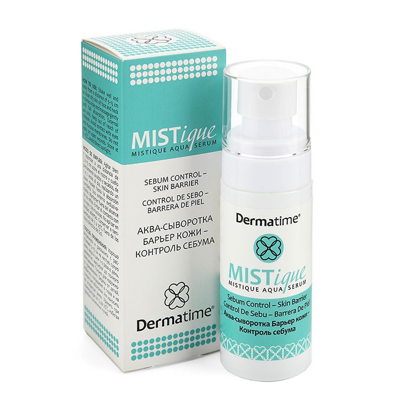 Аква-сыворотка Барьер кожи - КОНТРОЛЬ СЕБУМА MISTIQUE Aqua-Serum DERMATIME
