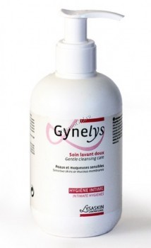 Гель мягкое очищение для интимной гигиены жинелис Gynelys LYSASKIN LABORATOIRES