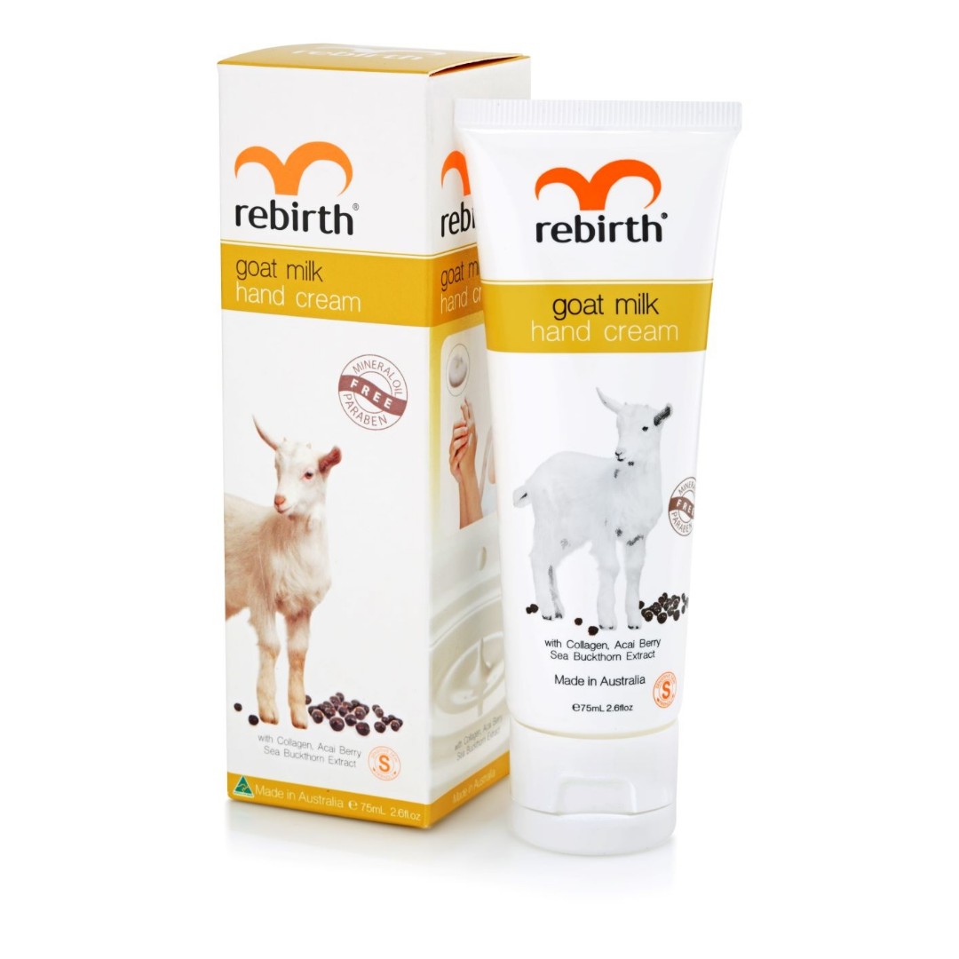 Крем для рук с экстрактом козьего молока Goat Milk Hand Cream REBIRTH