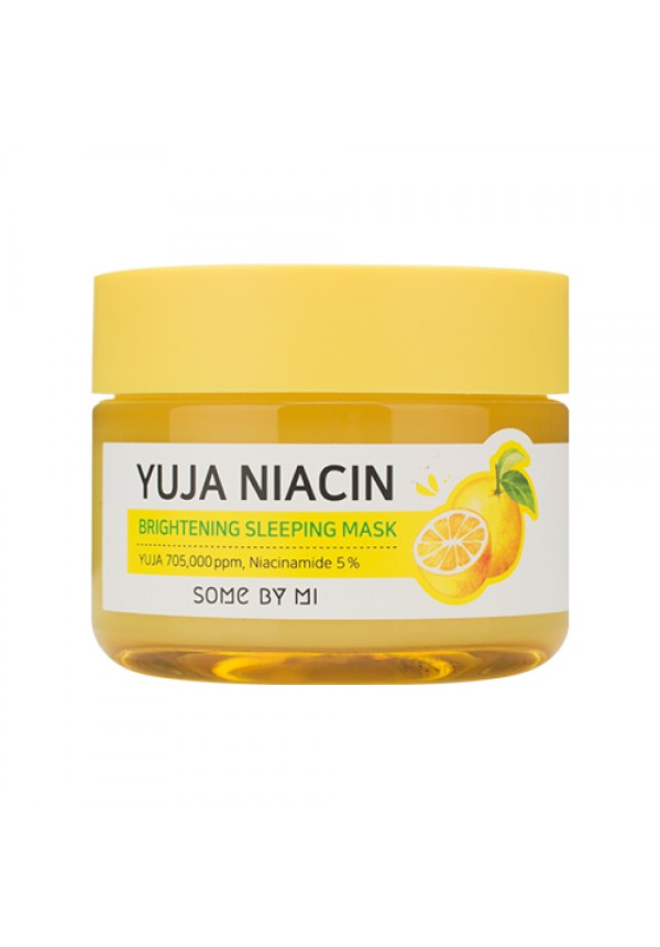 Ночная маска для сияния кожи Yuja Niacin Brightening Sleeping Mask SOME BY MI