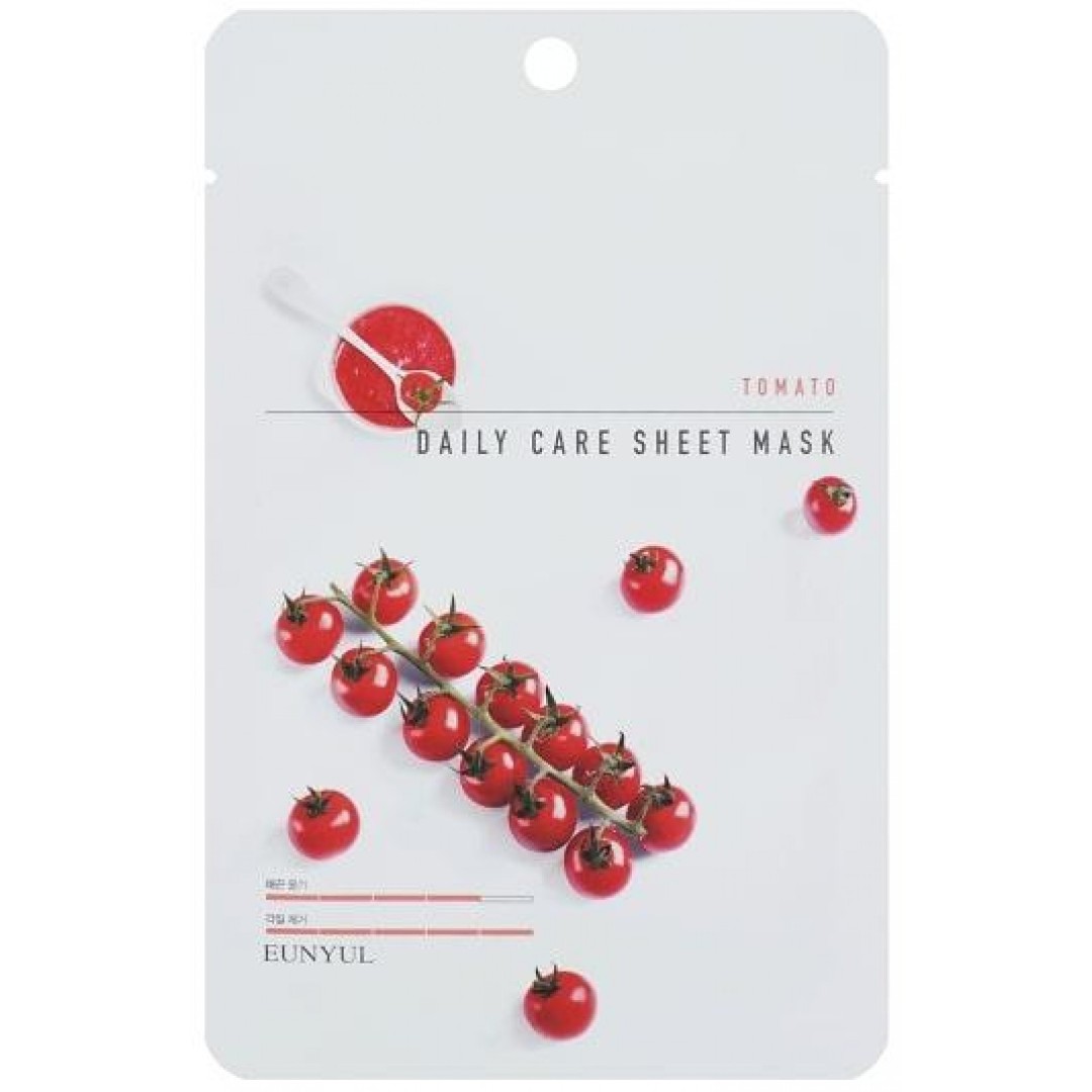 Тканевая маска для лица с экстрактом томата Tomato Daily Care Sheet Mask EUNYUL
