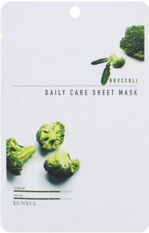 Тканевая маска для лица с экстрактом брокколи Broccoli Daily Care Sheet Mask EUNYUL