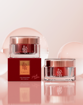 Крем-шелк с морским коллагеном для упругости и лифтинга кожи Collagen Cream PLARECETA
