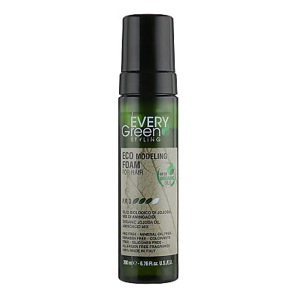 Экологическая моделирующая пена сильной фиксации Eco Modeling Froam For Hair Extra Strong Every Green DIKSON