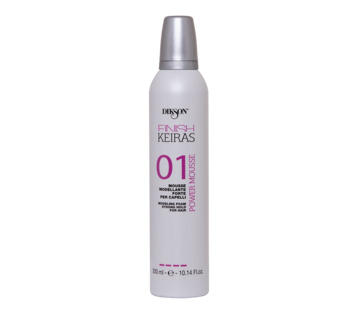 Мусс моделирующий,сильной фиксации FINISH POWER MOUSSE 01 DIKSON