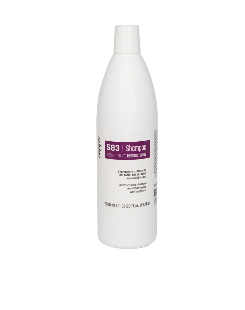 Шампунь восстанавливающий для всех типов с аргановым маслом SHAMPOO RISTRUTTURANTE S83 DIKSON