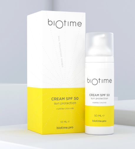 Солнцезащитный крем SPF 50 BIOTIME