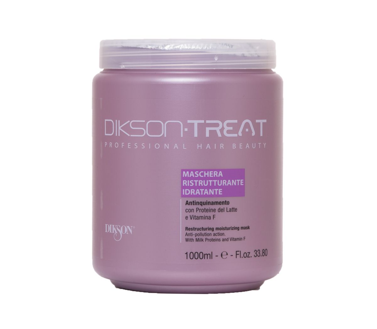 Восстанавливающая увлажняющая маска для волос с витамином F RESTRUCTURING MOISTURIZING MASK DIKSON