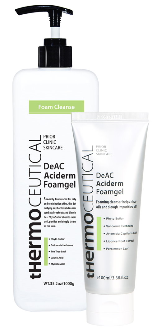 Очищающий гель для проблемной кожи Aciderm Foamgel THERMOCEUTICAL