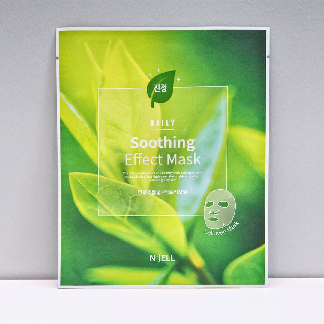 Успокаивает,восстанавливает Daily Soothing Effect Mask N CELL AKVAVITA