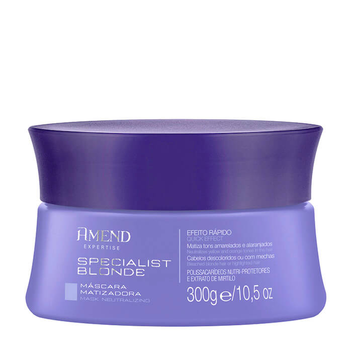 Маска для волос Нейтрализация желтизны Mask Neutralizing Specialist Blond AMEND