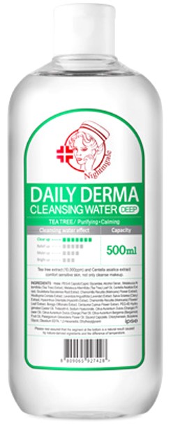 Мицеллярная вода Daily Derma Cleansing Water Deep NIGHTINGALE