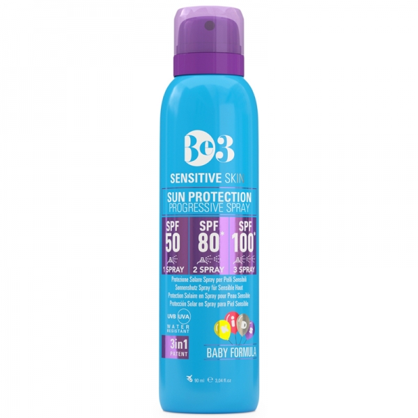 Солнцезащитный спрей с прогрессирующим Sun protection progressive spray SPF 50/80/100 BE3
