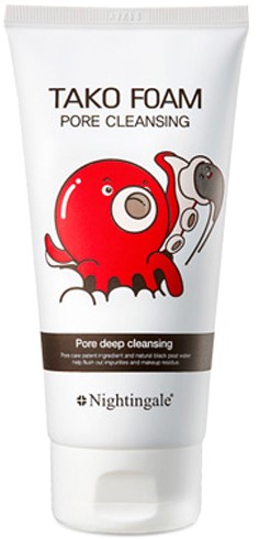 Глубоко очищающая пенка Tako Foam Pore Cleansing NIGHTINGALE