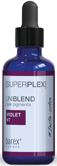 Концентрированные пигменты для прямого окрашивания Фиолетовый Uniblend Pure Pigments BAREX