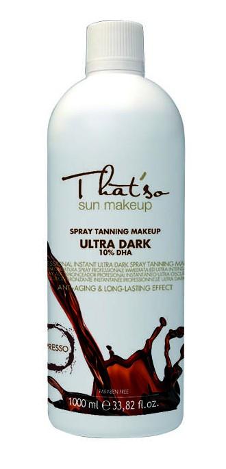 Спрей-автозагар моментальный Темный 10 % (эспрессо) Ultra Dark Lotion 10% (espresso) THAT'SO