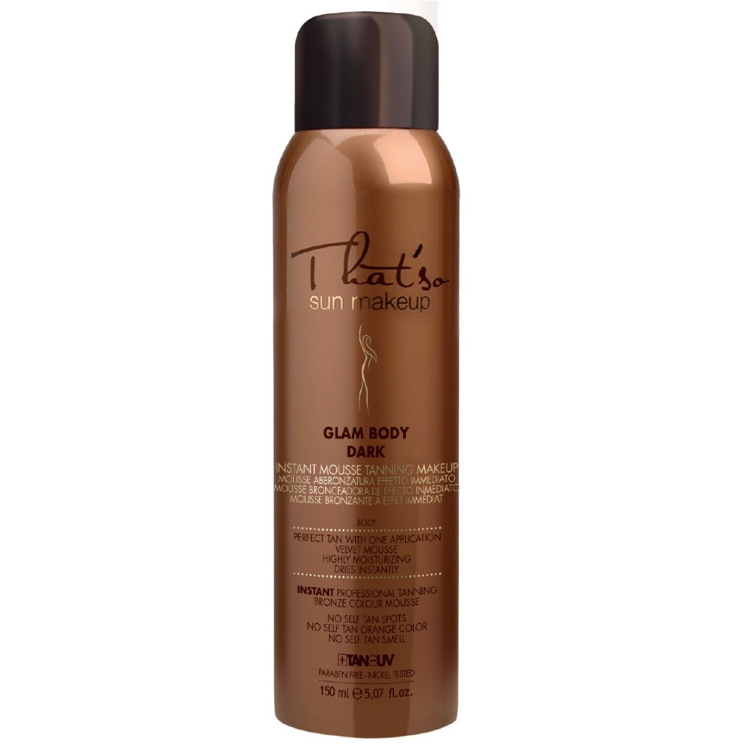 Мусс-автозагар мгновенный Бронзово-золотистый GLAM BODY MOUSSE THAT'SO