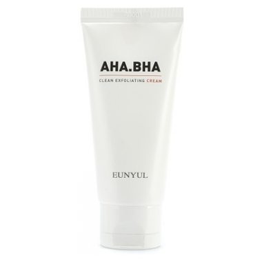 Обновляющий крем с AHA и BHA кислотами для чистой кожи AHA BHA Clean Exfoliating Cream EUNYUL