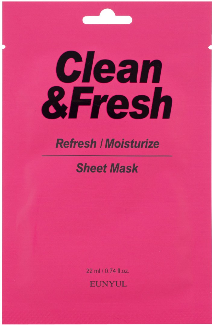 Тканевая маска для освежающего и увлажняющего эффекта Refresh Moistuize Sheet Mask EUNYUL