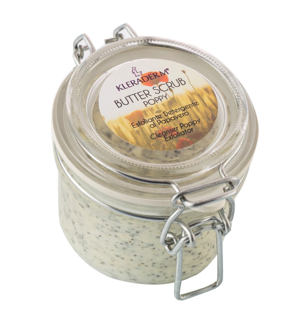 Скраб Семена Мака - красная страсть POPPY - red passion BUTTER SCRUB KLERADERM