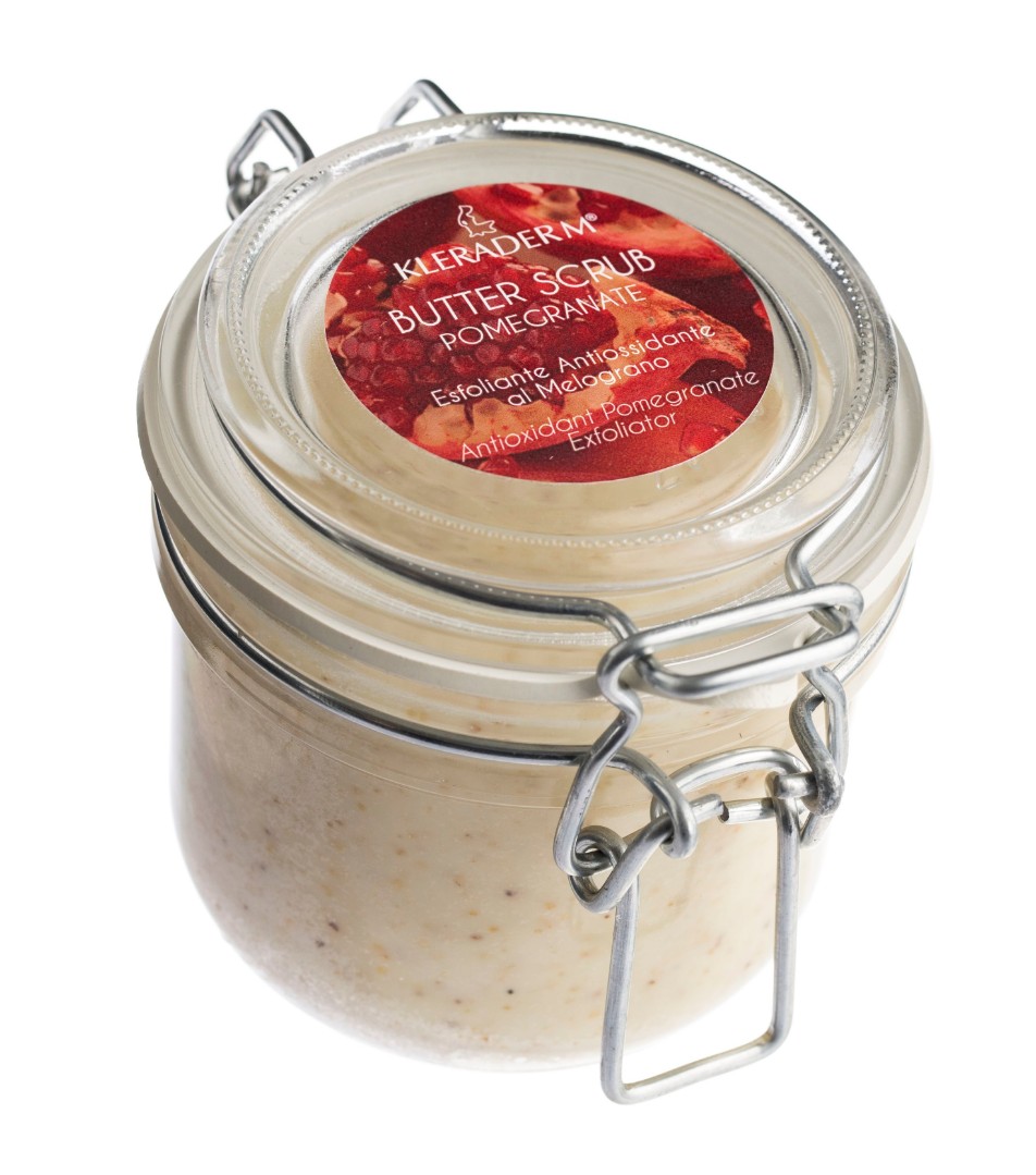 Скраб Гранат - зёрна здоровья POMEGRANTE - grains of wellness KLERADERM
