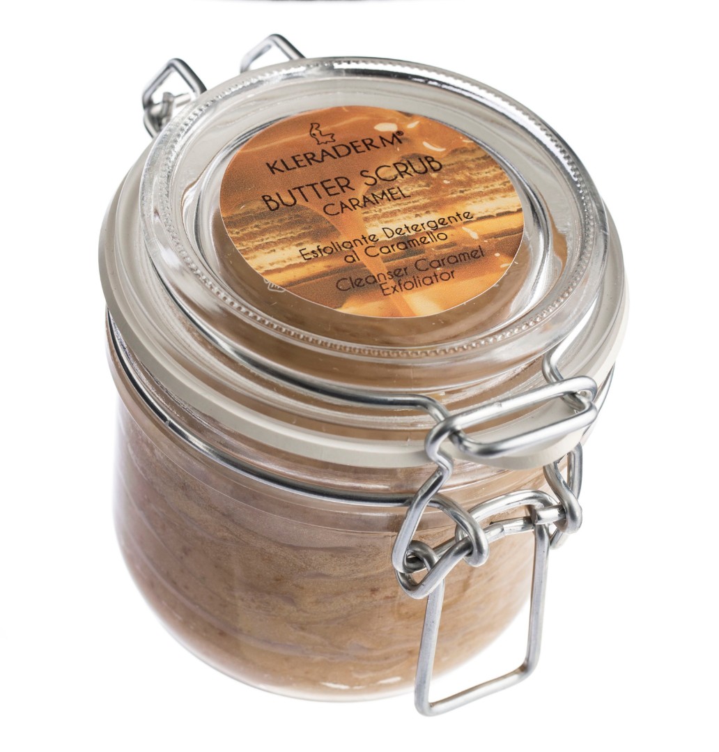 Скраб Карамельный - медовые ласки CARAMEL - Honey Caresess KLERADERM