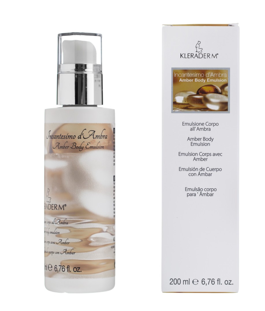 Ультрамоделирующая эмульсия для тела с Янтарем Amber Body Emulsion KLERADERM