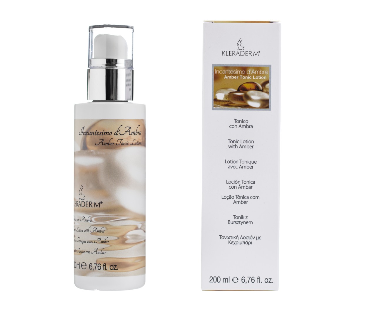 Тоник с Янтарной пудрой Amber Tonic Lotion KLERADERM