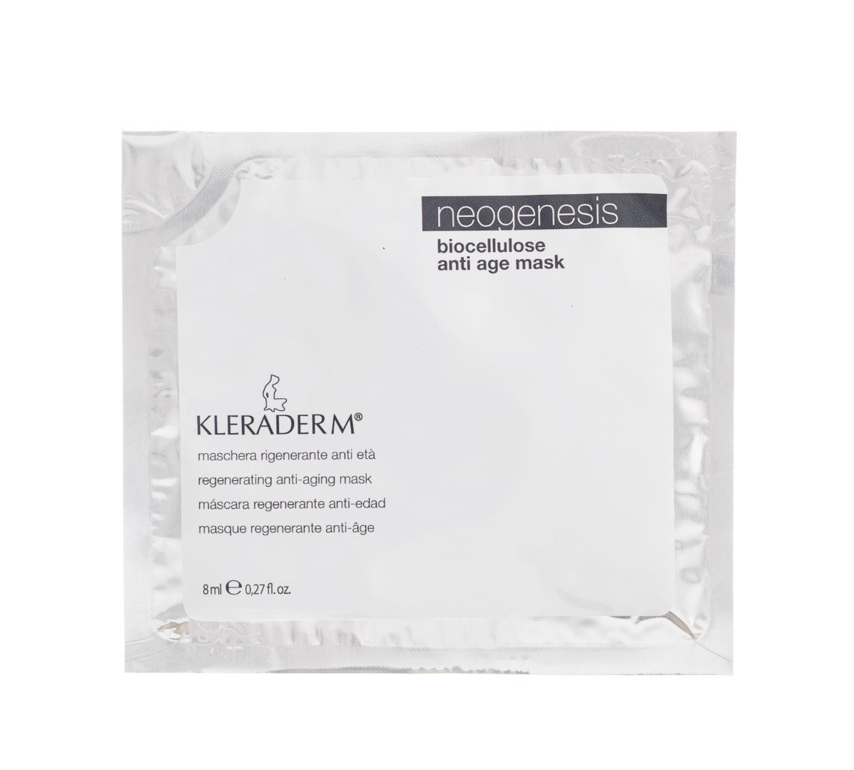 Маска Биоцеллюлозная Восстанавливающая Biocellulose Anti Age strong mask KLERADERM