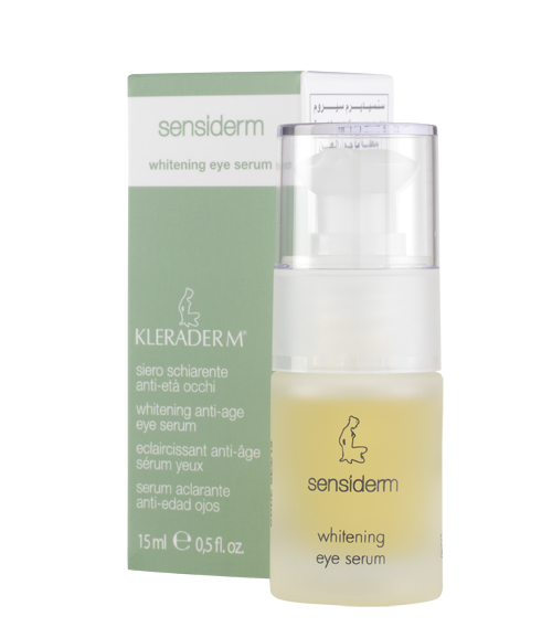 Сыворотка для контура глаз от темных кругов Sensiderm Whitening Eye Serum KLERADERM