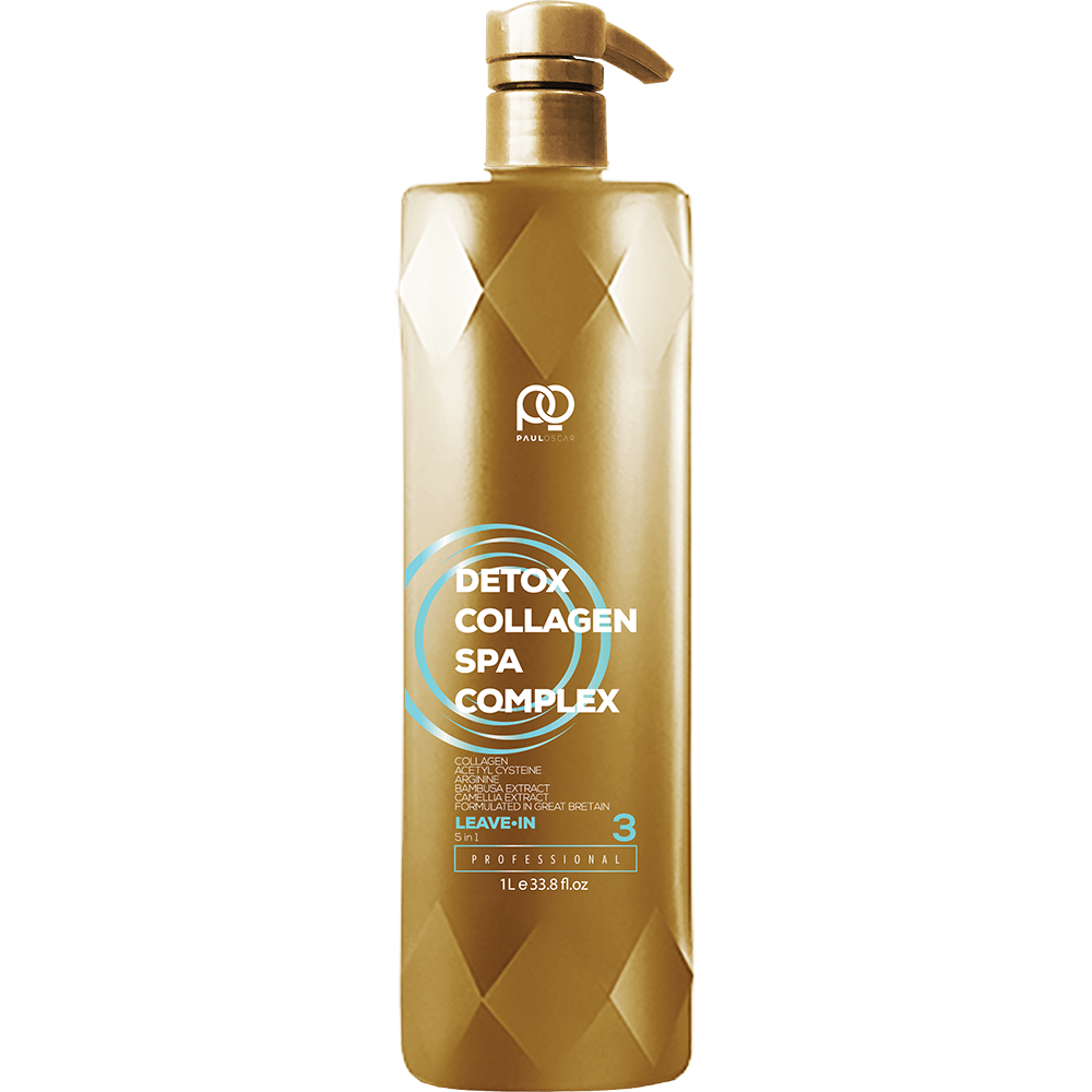 Сыворотка-флюид завершающая 5 в 1 Collagen Detox SPA Complex Leave In 5 in 1 step 3 PAUL OSCAR