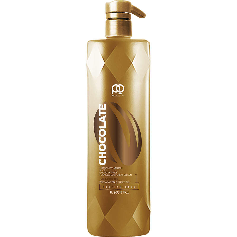 Подготавливающий шампунь Chocolate Max Straight Preparation & Purifying Shampoo step 1 PAUL OSCAR