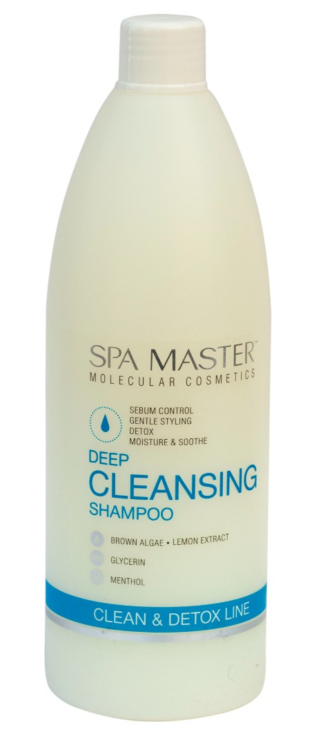 Хелатный шампунь для максимального очищения с мятой Deep Cleansing Shampoo SPA MASTER PROFESSIONAL