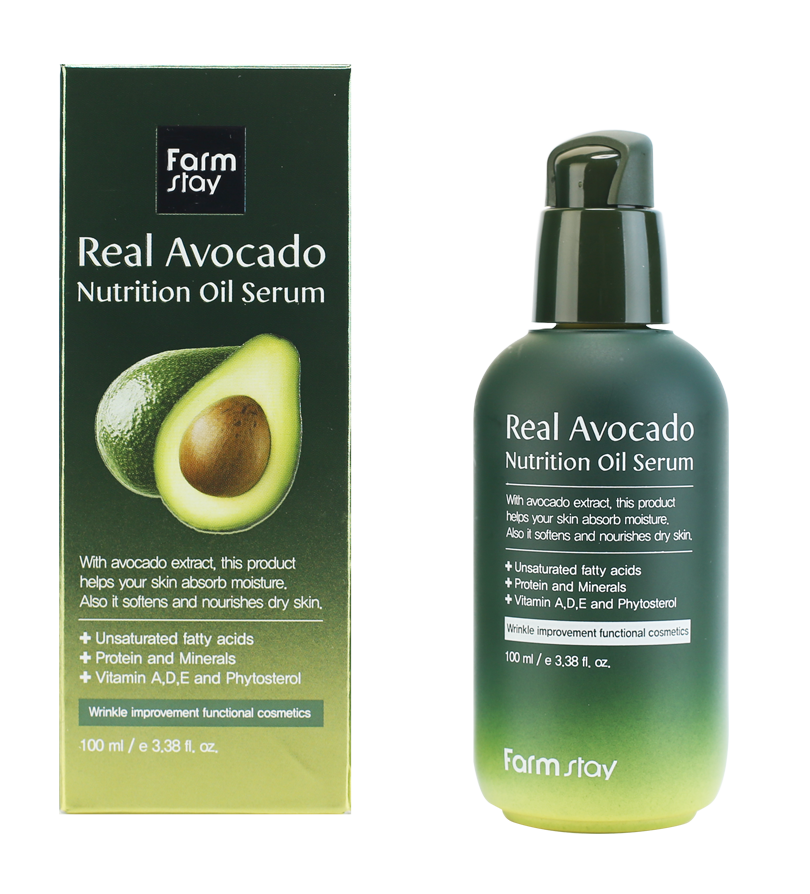 Питательная сыворотка с маслом авокадо Real Avocado Nutrition Oil Serum FARMSTAY
