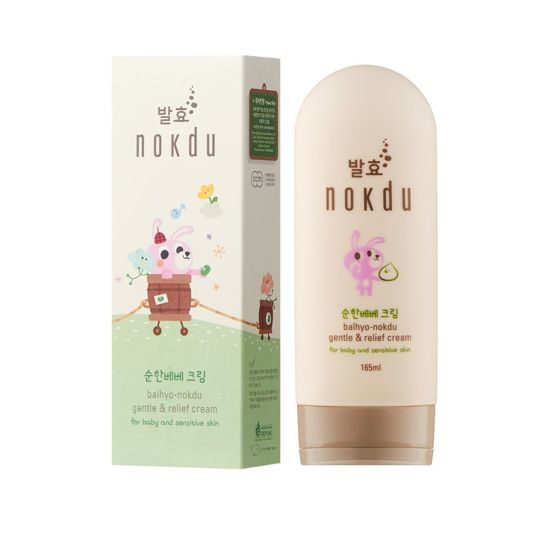 Легкий крем с разглаживающим,мягким и успокаивающим действием Gentle & Relief Cream BALHYO NOKDU