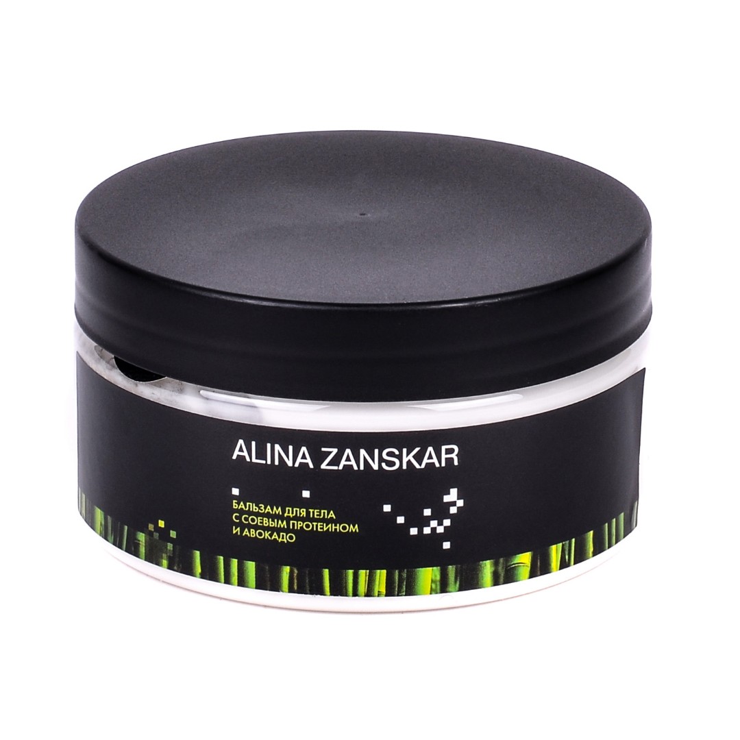 Бальзам для тела с соевым протеином и авокадо NATURAL ALINA ZANSKAR