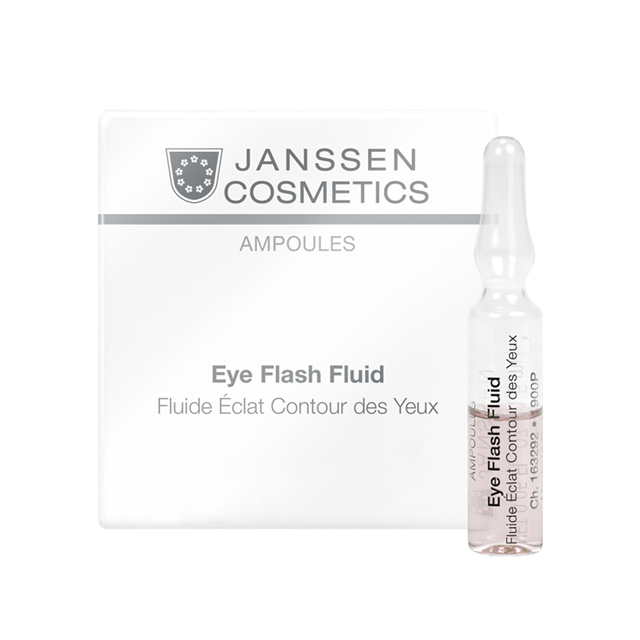 Увлажняющая и восстанавливающая сыворотка в ампулах для контура глаз JANSSEN COSMETICS