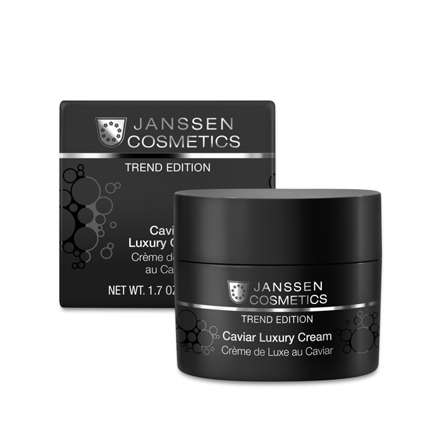 Роскошный обогащенный крем с экстрактом чёрной икры JANSSEN COSMETICS