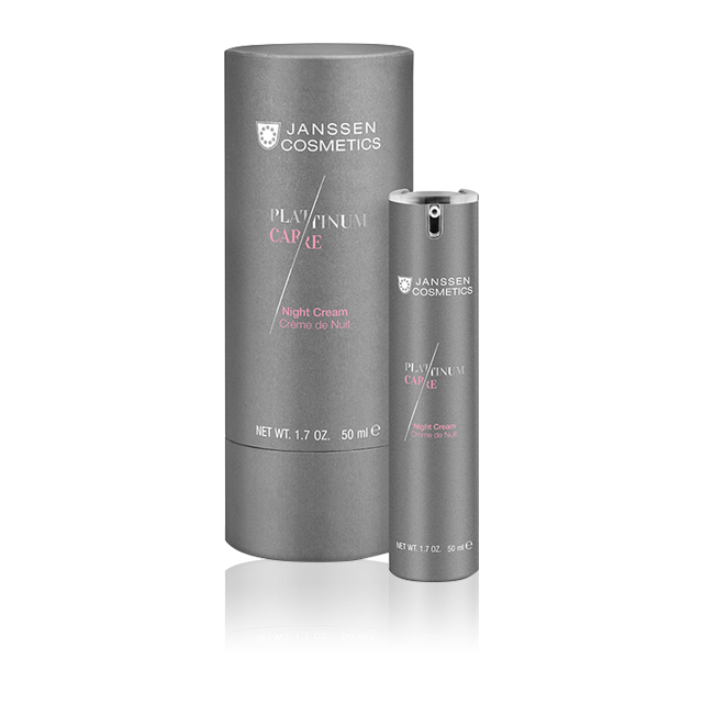 Реструктурирующий ночной крем с пептидами и коллоидной платиной JANSSEN COSMETICS
