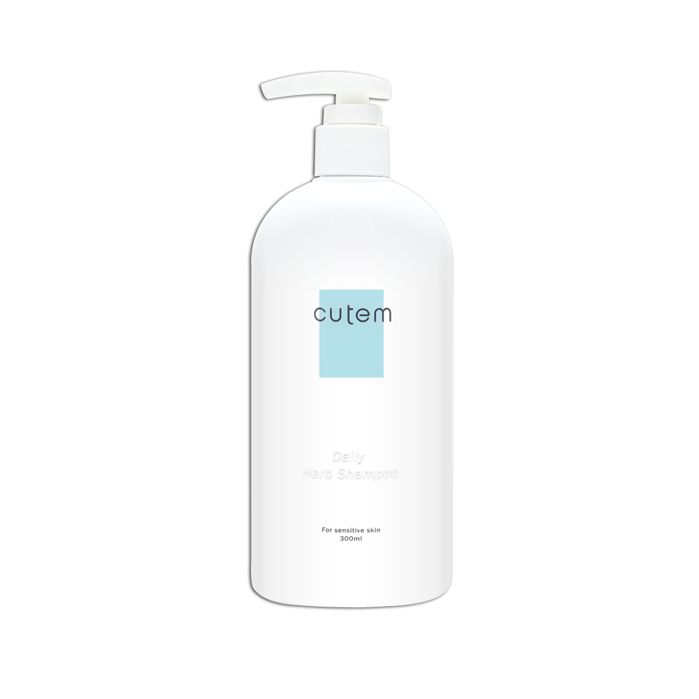 Успокаивающий шампунь на основе растительных экстрактов Daily Herb Shampoo CUTEM