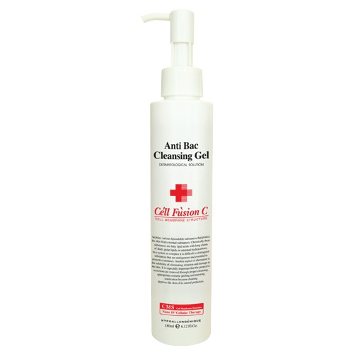 Антибактериальный очищающий гель для жирной кожи Anti B.A.C. Cleansing Gel CELL FUSION C