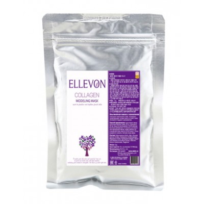 Альгинатная маска с коллагеном ELLEVON