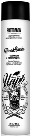 Шампунь мужской для душа Woodsmoke ЦАРЬ PROTOKERATIN
