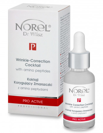 Сыворотка-коктейль, корректирующай морщины, с аминопептидами/Wrinkle correction cocktail with amino peptides NOREL DR. WILSZ