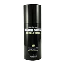 Кислородная маска с улиткой и древесным углем THE SKIN HOUSE