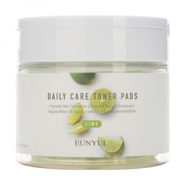 Освежающие подушечки с экстрактом лайма Daily Care Lime Toner Pads EUNYUL