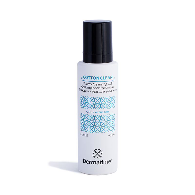 Cottonclean Foamy Cleansing Gel - Пенящийся гель для умывания DERMATIME